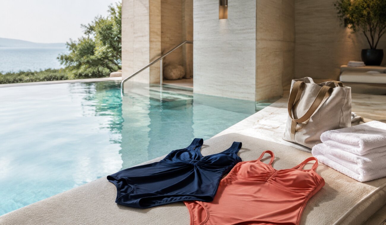 Swim suits made for spa travelling