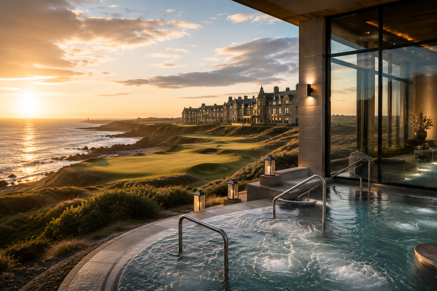 Fairmont St Andrews on the Fife coast